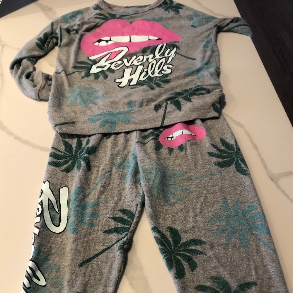 Girls Lauren Moshi Beverly Hills Sweatshirt and Sweatpants